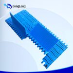 1000 Flat Grid Modular Belt With Side Guards - Conveyor Belt