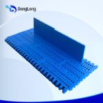 1000 Flat Grid Modular Belt With Side Guards - Conveyor Belt