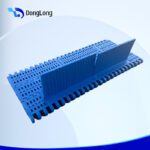 1000 Flat Grid Modular Belt With Side Guards - Conveyor Belt