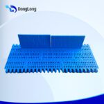 1000 Flat Grid Modular Belt With Side Guards - Conveyor Belt