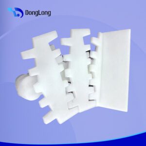 80 Wide Serrated Chain With Side Guards - Conveyor Belt