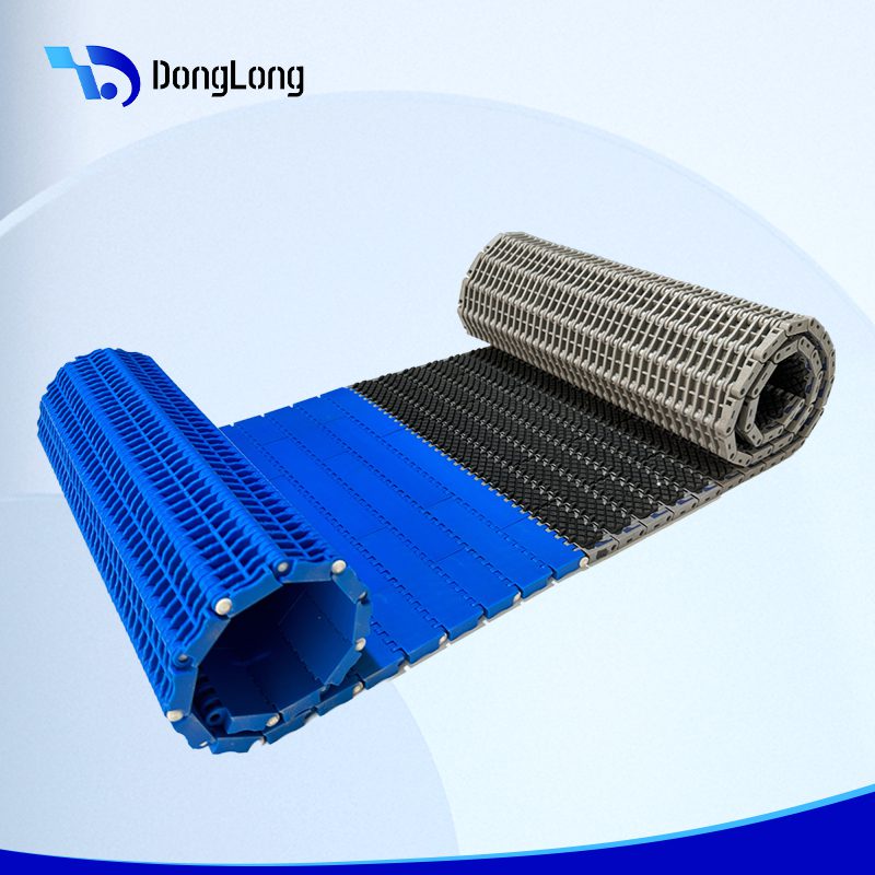 900 Flat Top Rubber Coated Modular Belt - Conveyor Belt