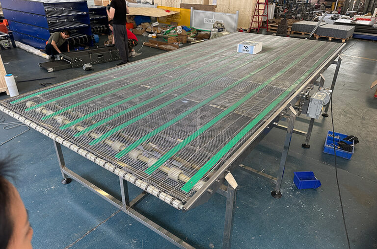 Stainless Steel Mesh Belt Conveyor